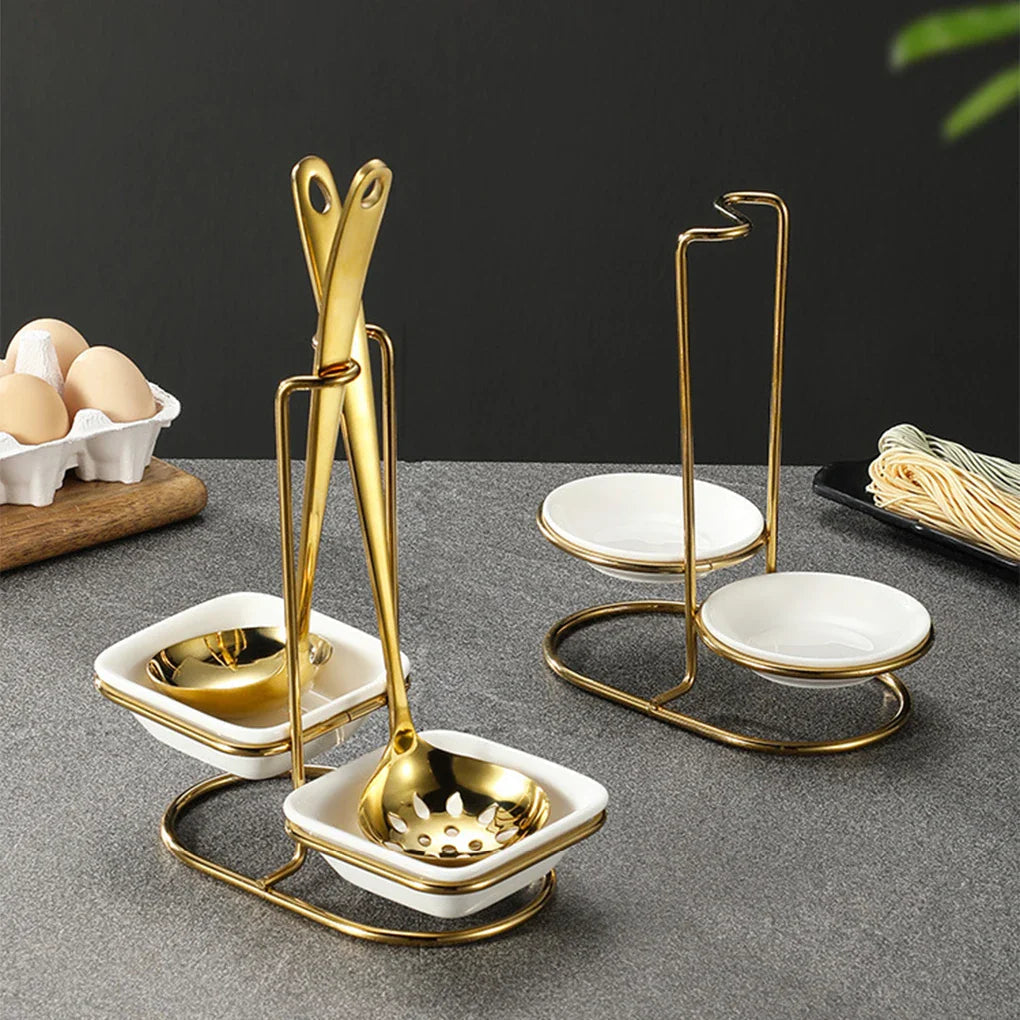 Suporte De Inox Para Utensílios De Cozinha