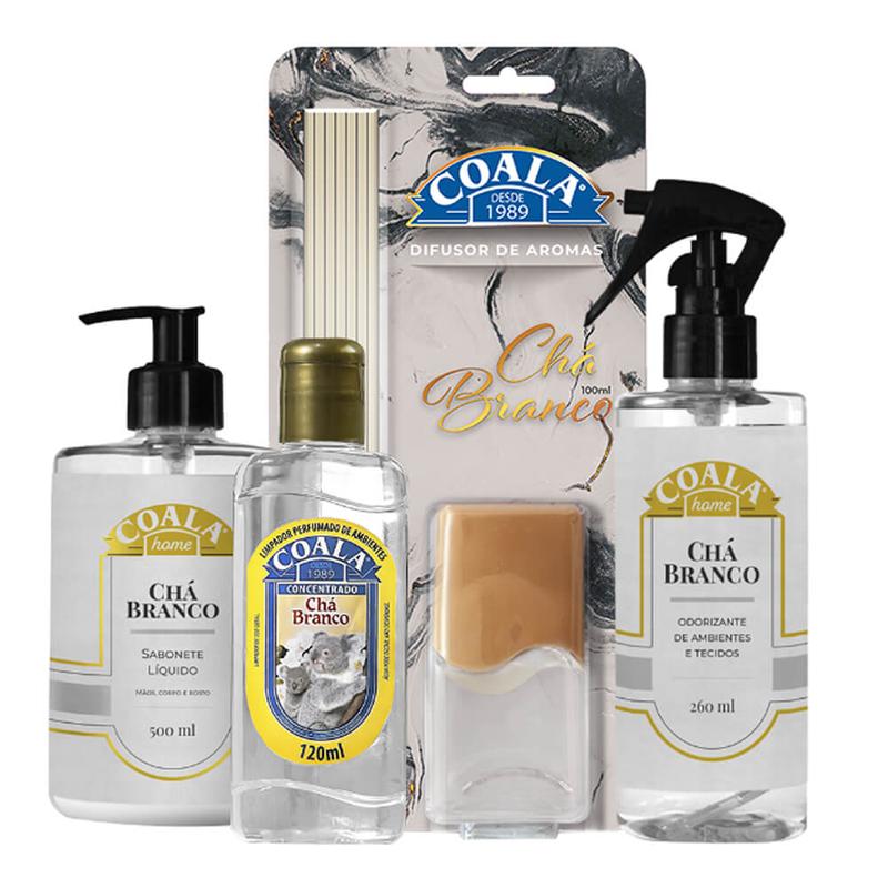 Kit Coala Home Chá Branco - Zanatta