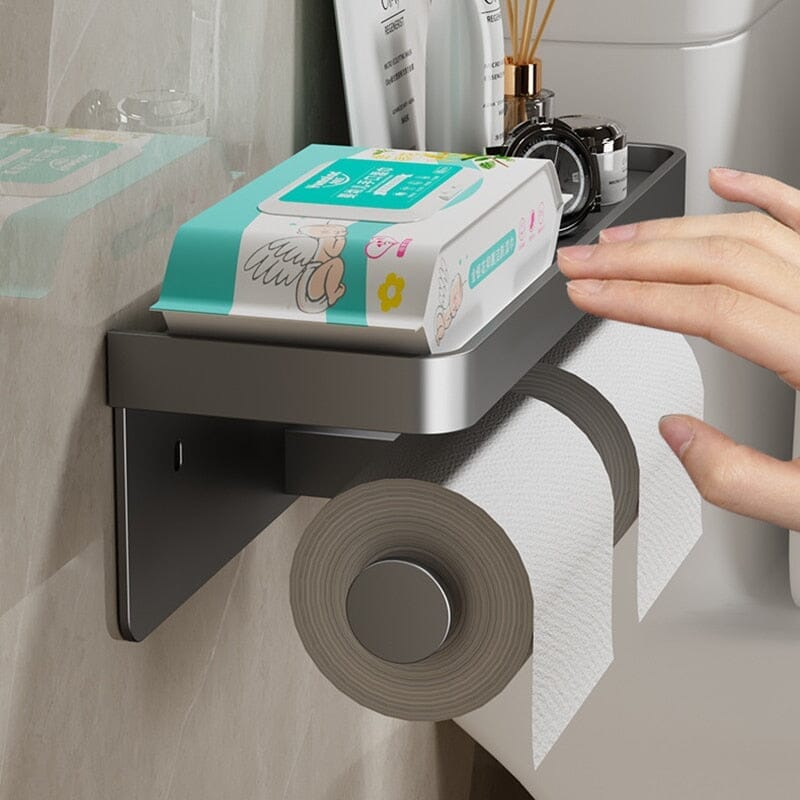 Porta Papel Higiênico em Alumínio
