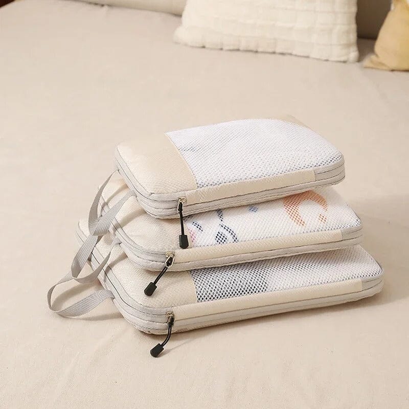 Kit de Bolsas Organizadoras Compressíveis - Voyage Essencial