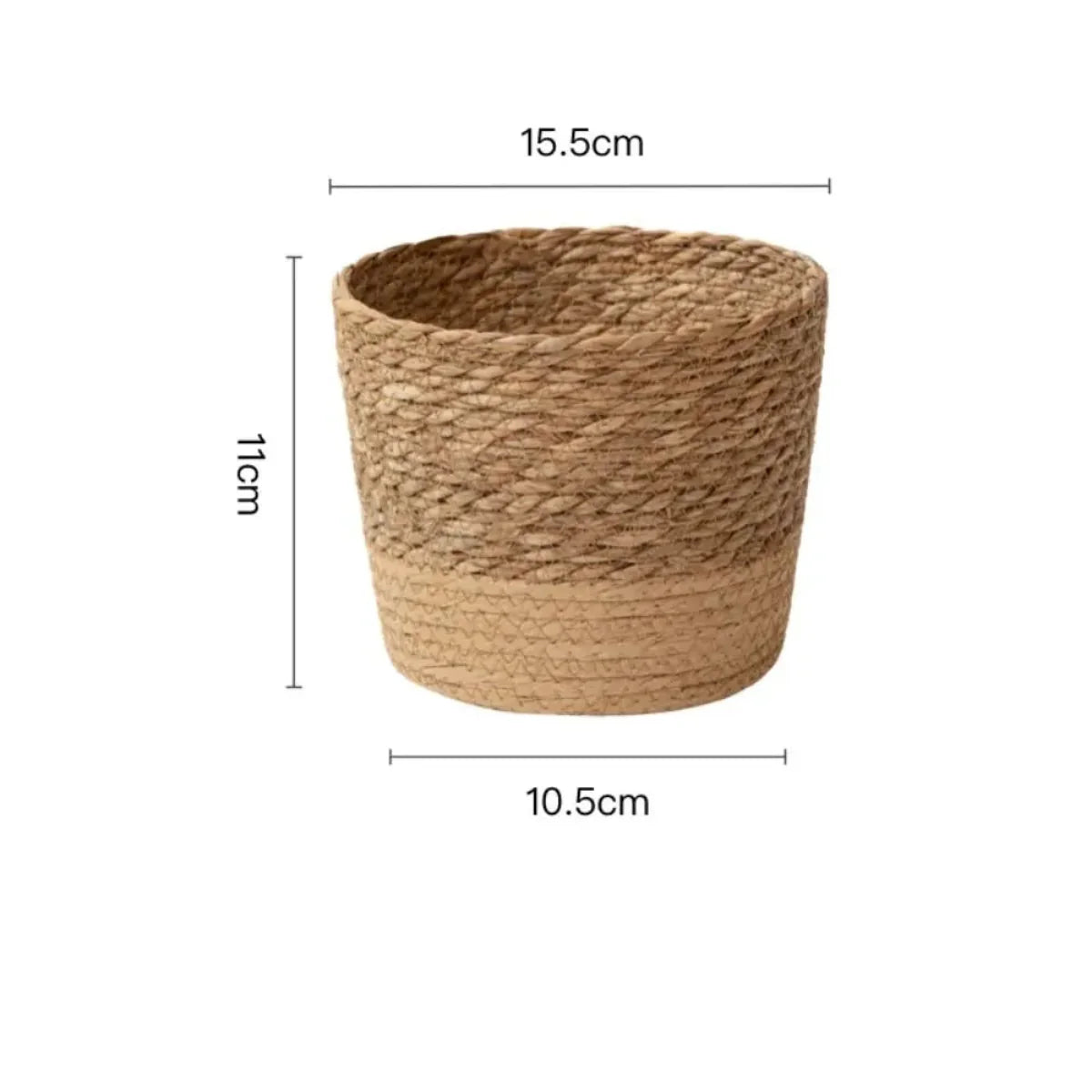 Cachepot de Rattan Natural Artesanal