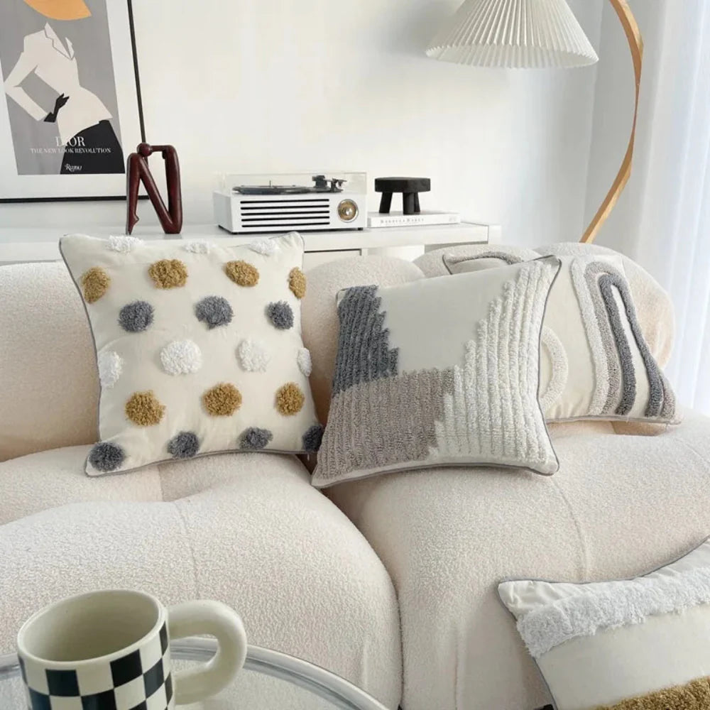 Capa de Almofada Textura Boêmia