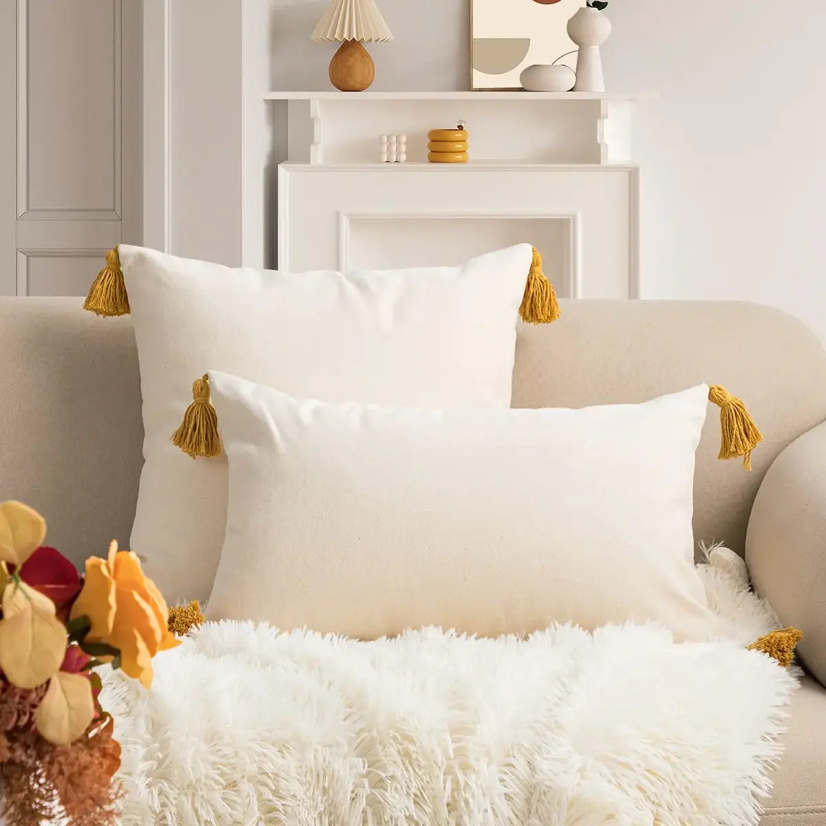 Capa de Almofada boho Sol