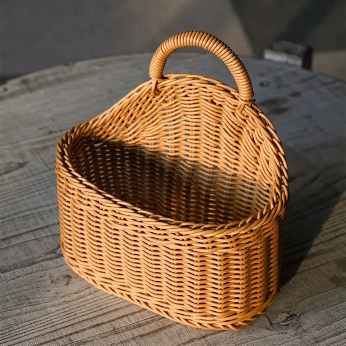 Cesto de Armazenamento Rattan Zanatta