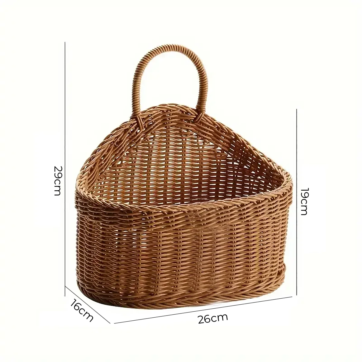 Cesto de Armazenamento Rattan Zanatta