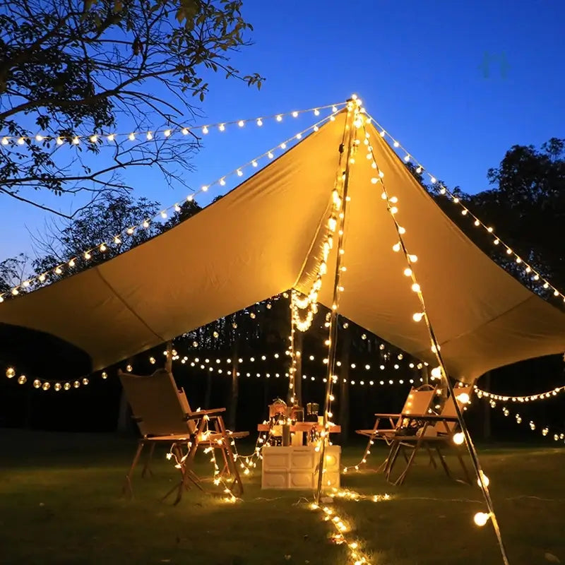 Cordão de luzes decorativa Bivolt de natal 6 metros