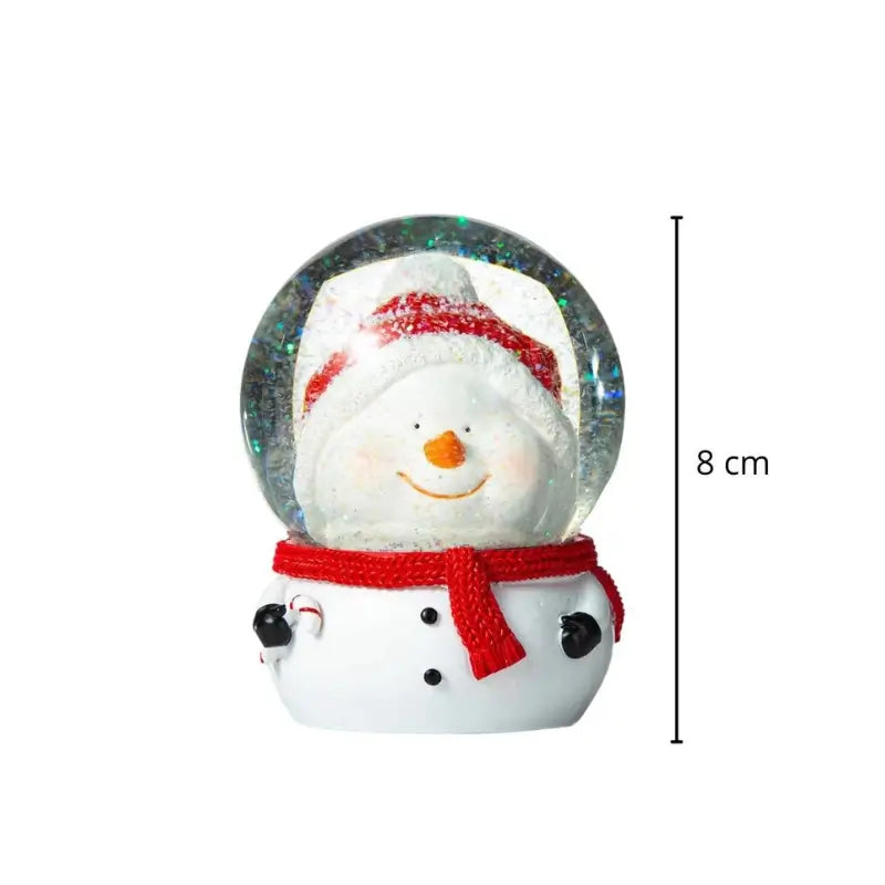 Decoração de Natal Globo de Neve em Vidro