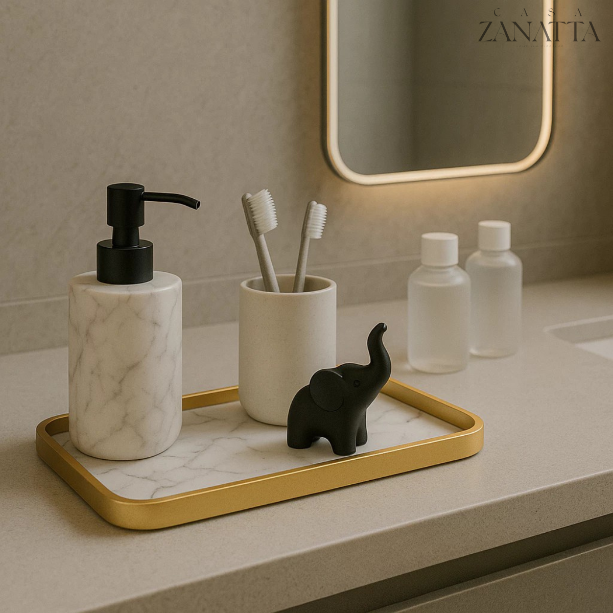 Bandeja Marmorizada - Zanatta