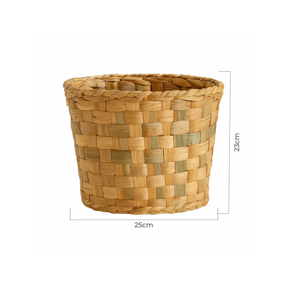 Kit de Vaso Cachepot Natural - 3 Peças