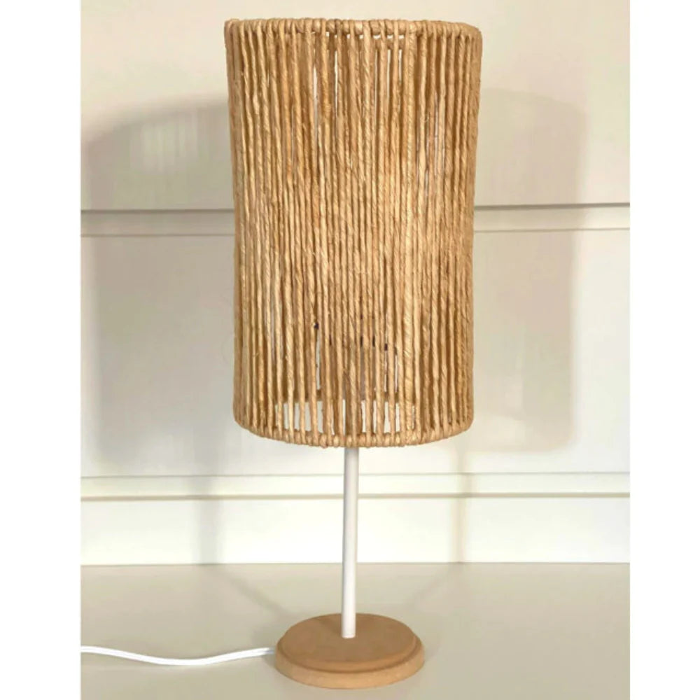 Luminária Abajur de Palha Ayu