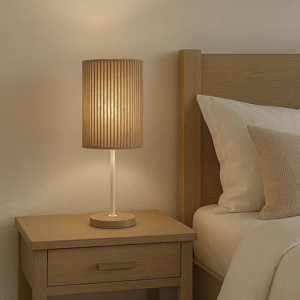 Luminária Abajur de Palha Ayu