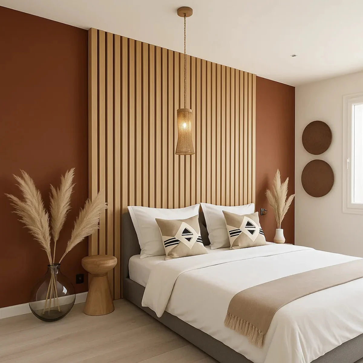 Kit 3 Luminárias Pendente de Bambu Suna