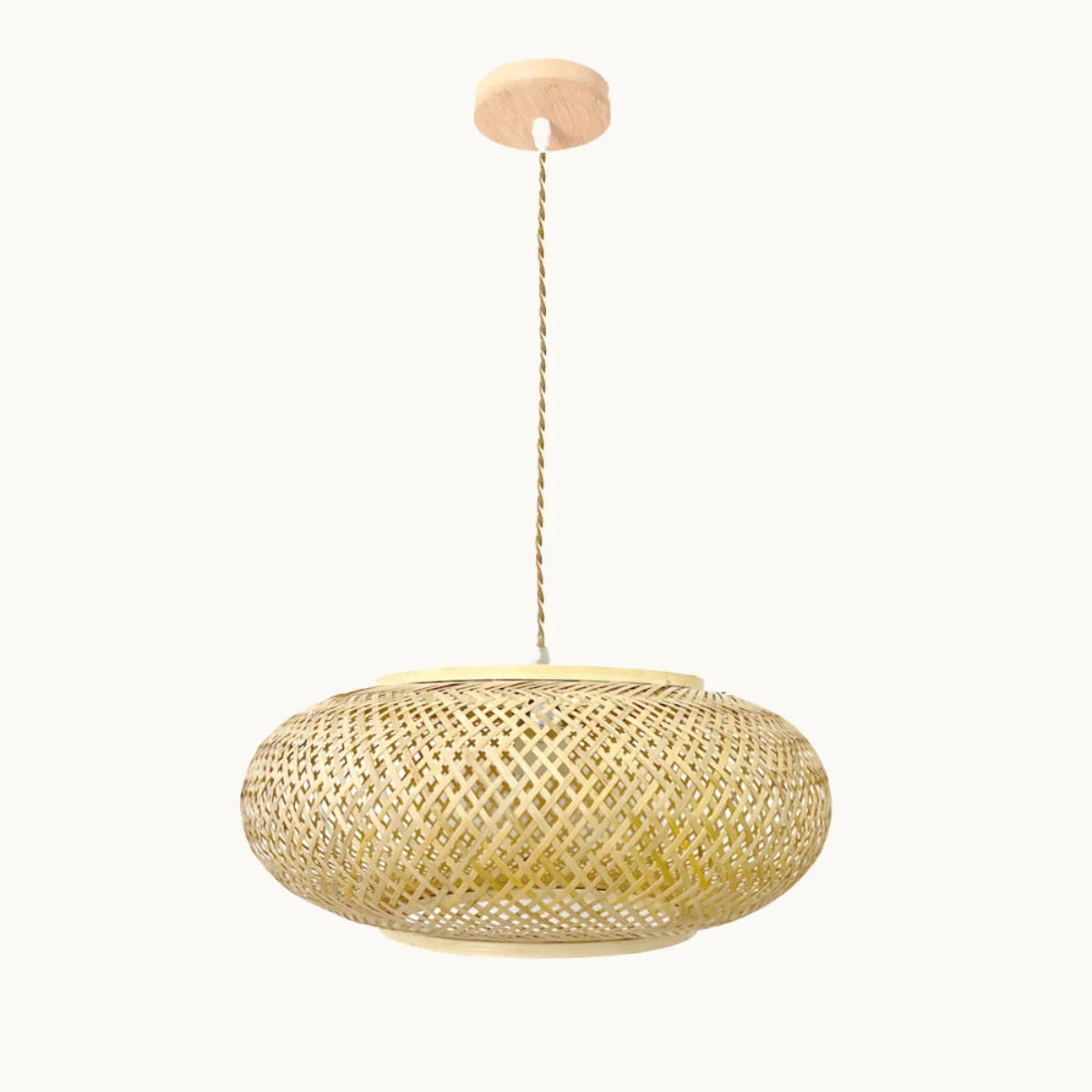 Luminária Pendente de Bambu Tayra