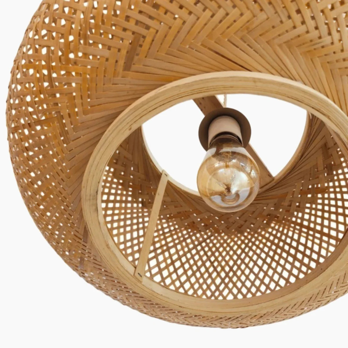 Luminária Pendente de Bambu Tayra