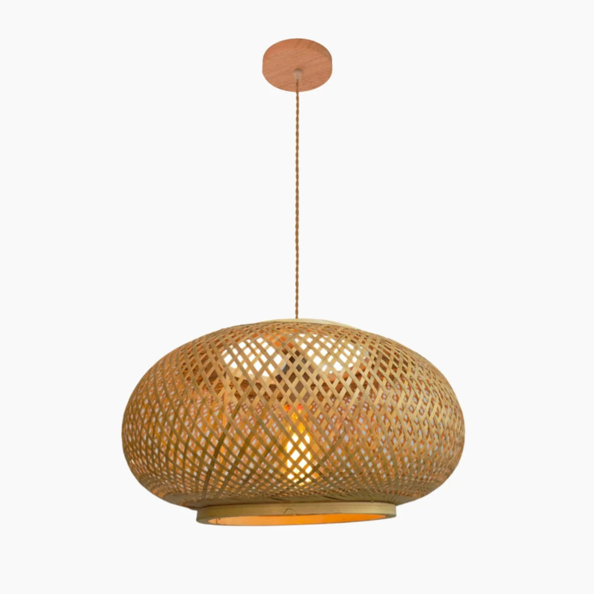 Luminária Pendente de Bambu Tayra