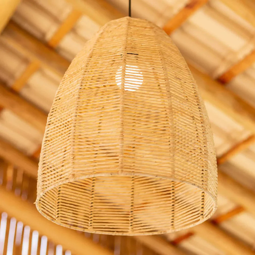 Luminária Pendente de Palha Anauê