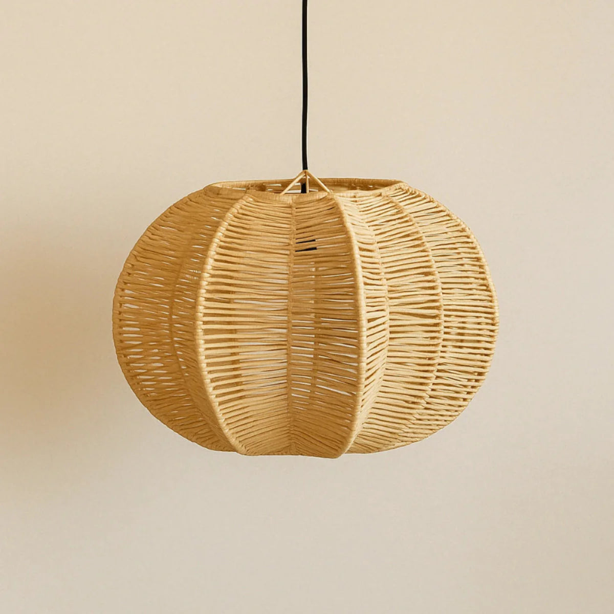 Luminária Pendente de Palha Templo do Sol