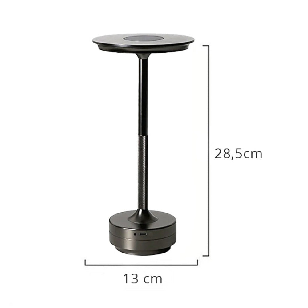 Luminária de Mesa LED Sem Fio Metal Light Copenhagen