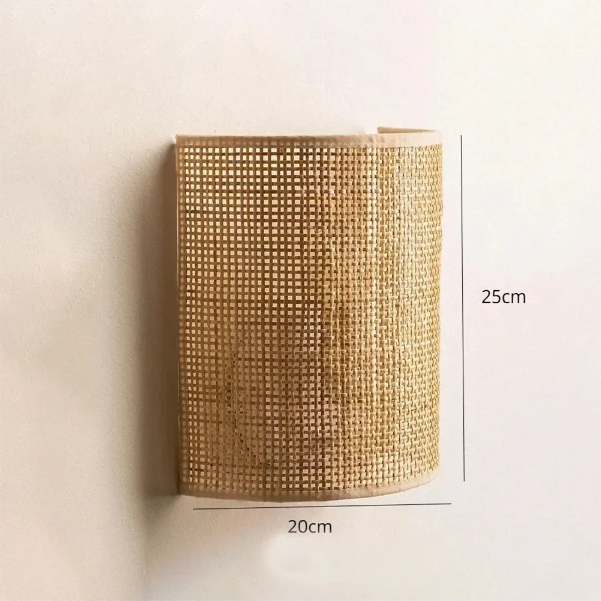 Luminária de Parede Arandela Rattan Brisa