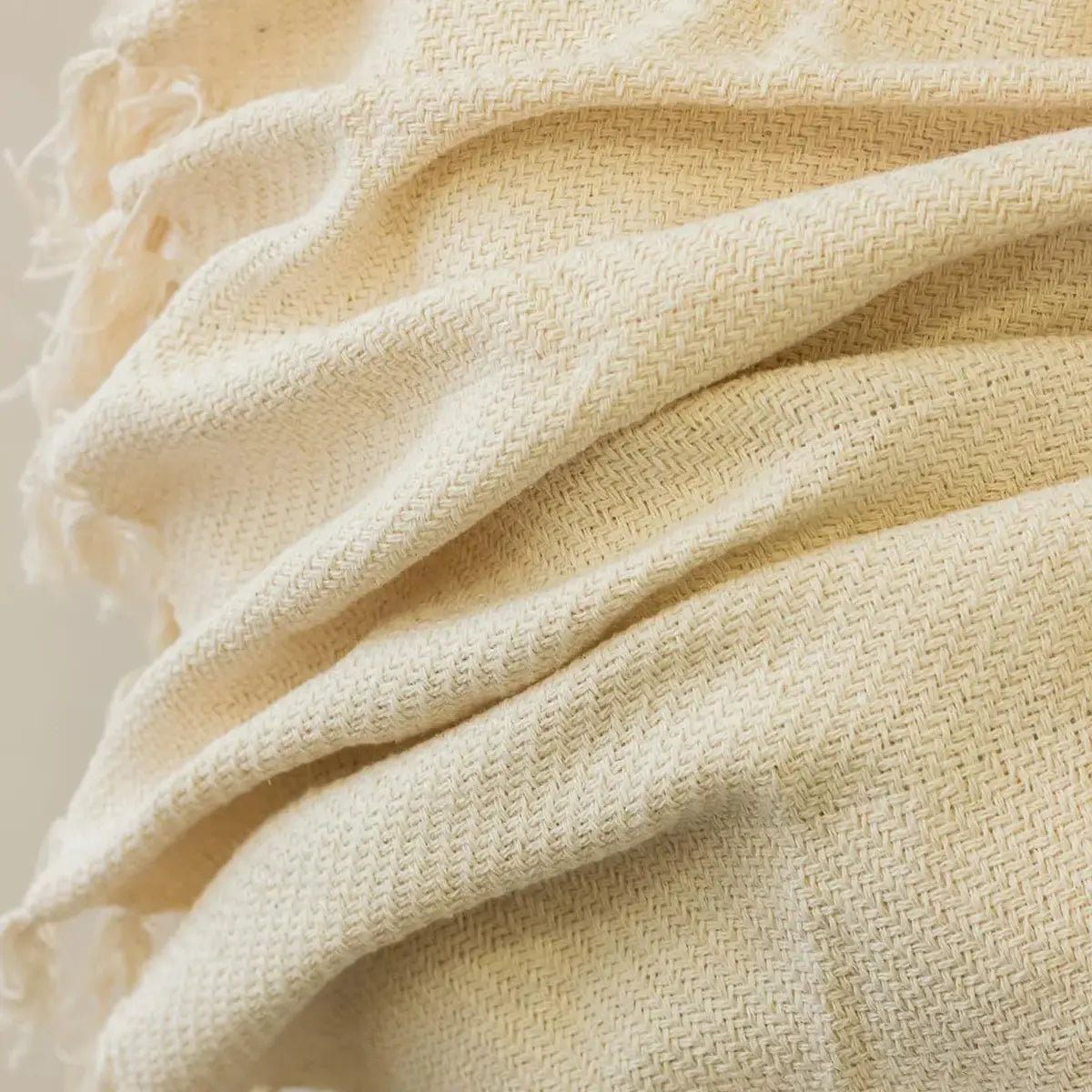 Manta para Sofá Artesanal Algodão Duna