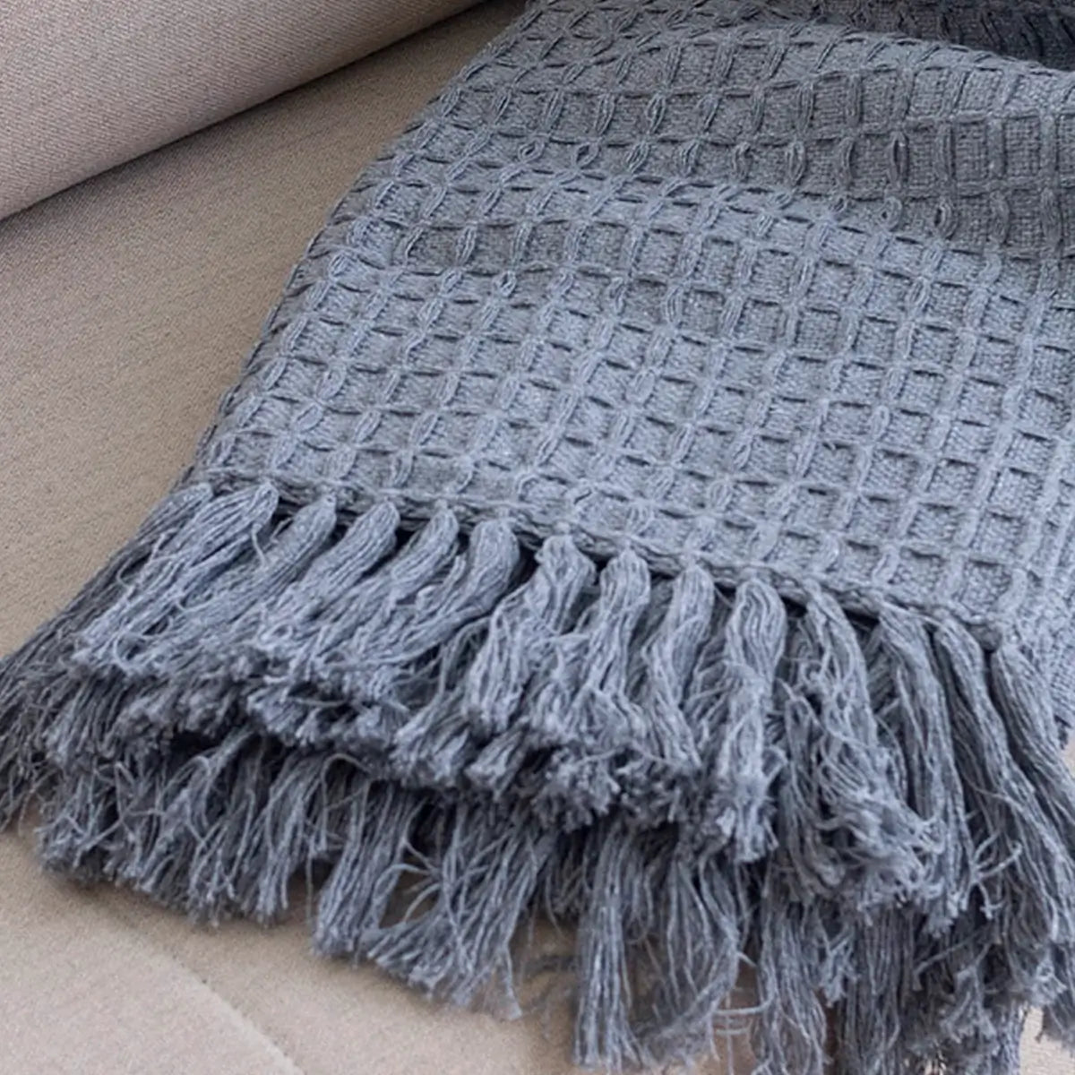 Manta para Sofá Artesanal Algodão Preciosa