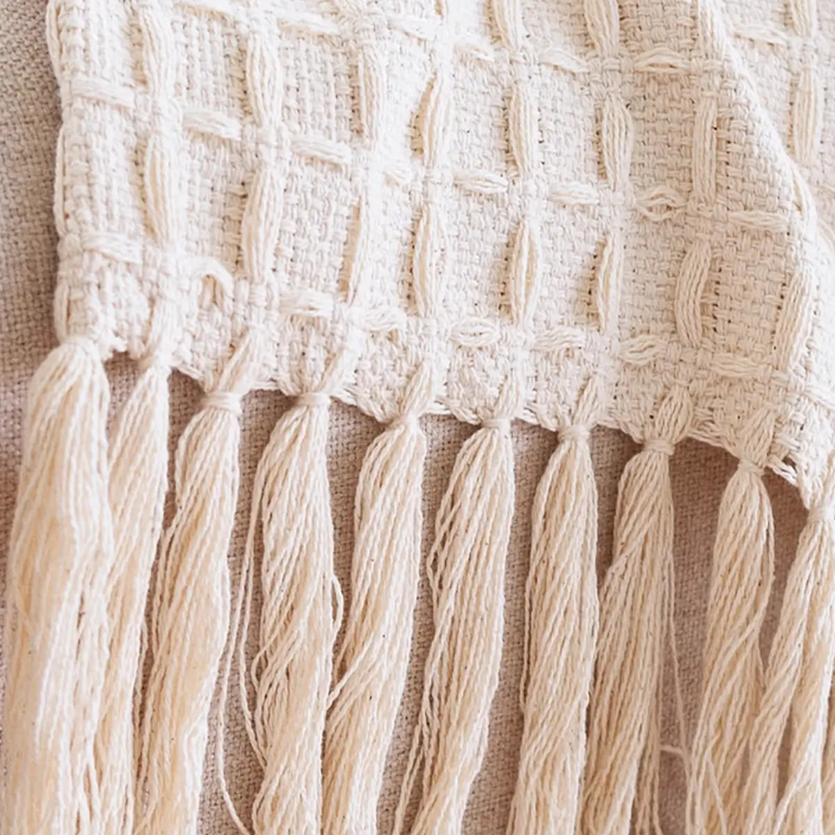 Manta para Sofá Artesanal Algodão Preciosa