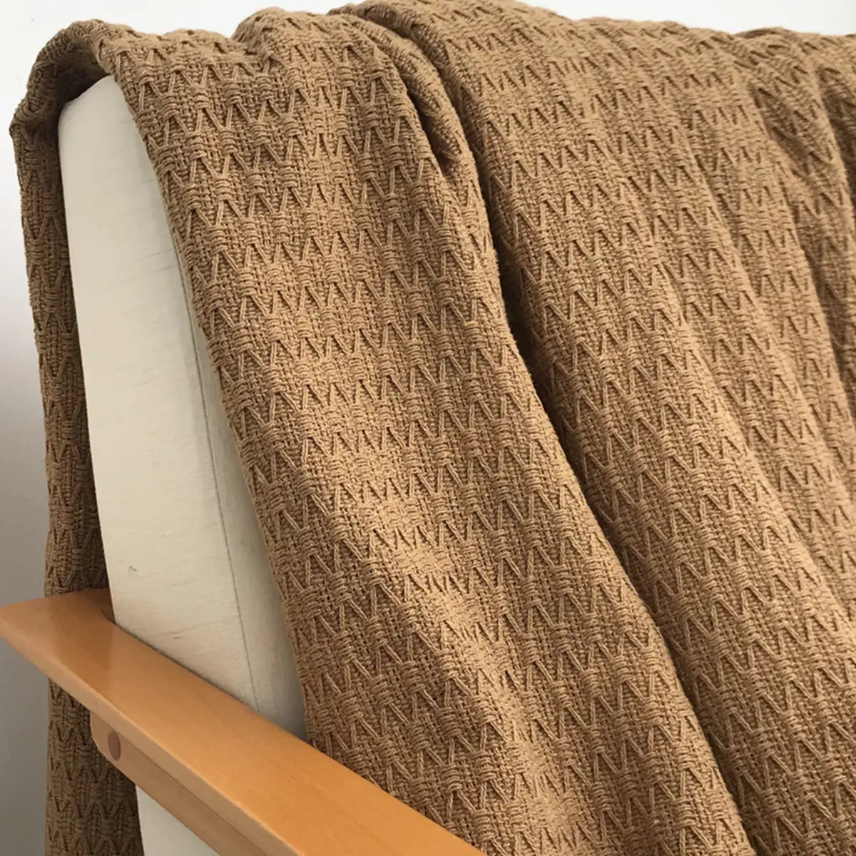 Manta para Sofá Artesanal Algodão Serena