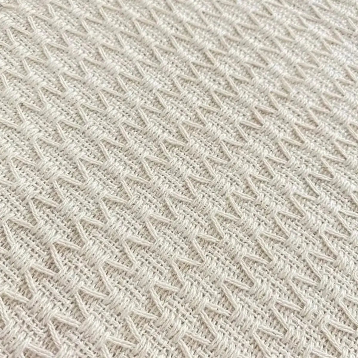 Manta para Sofá Artesanal Algodão Serena