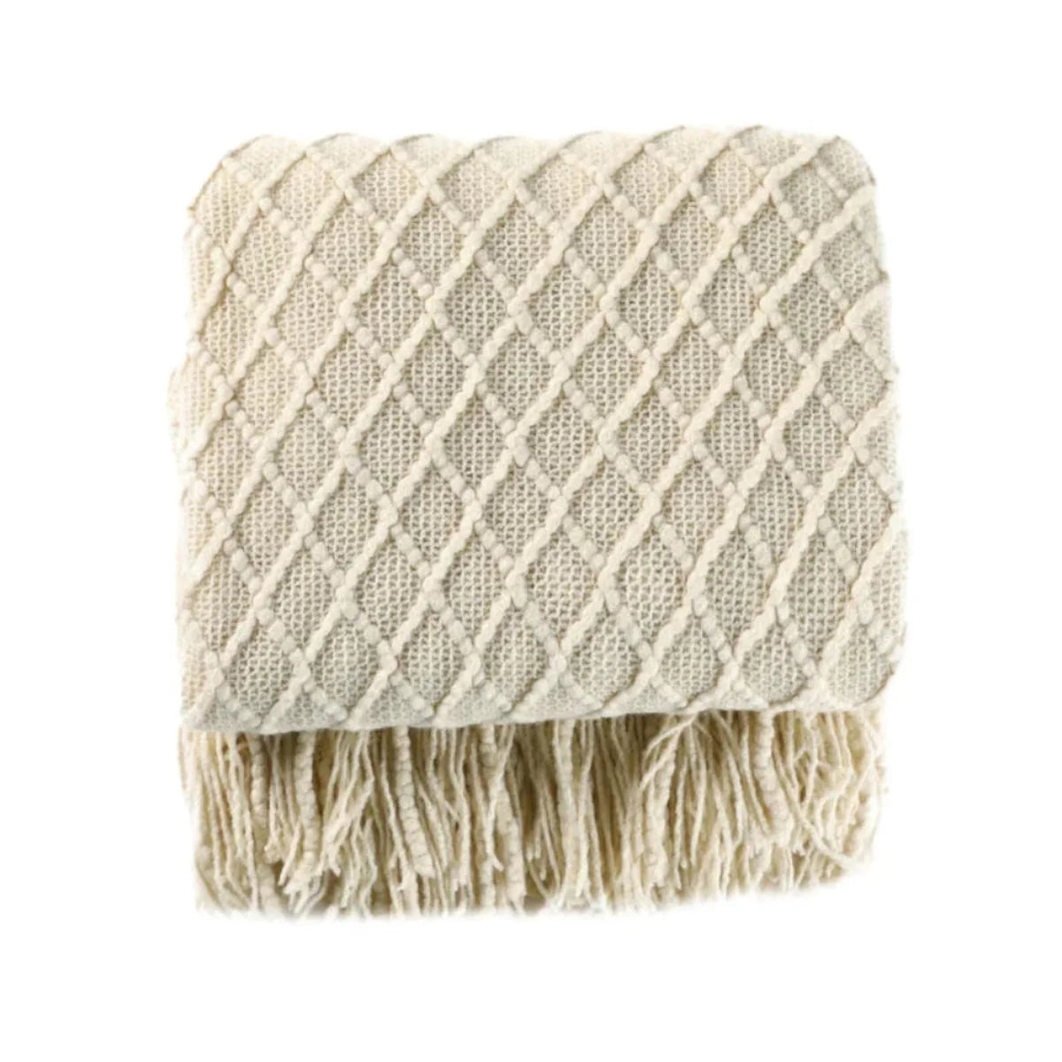 Manta para Sofá de tricô estilo Boho classic