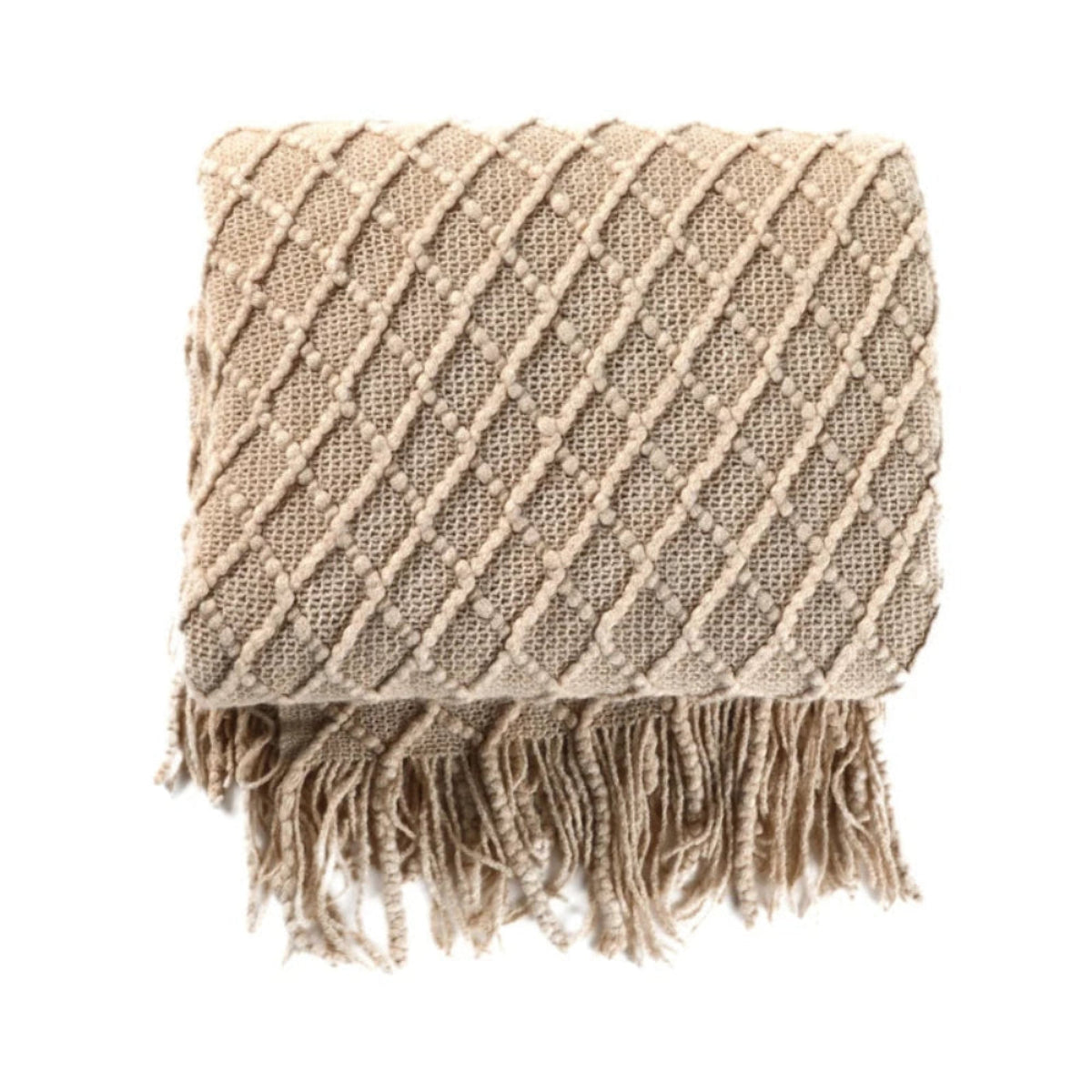 Manta para Sofá de tricô estilo Boho classic