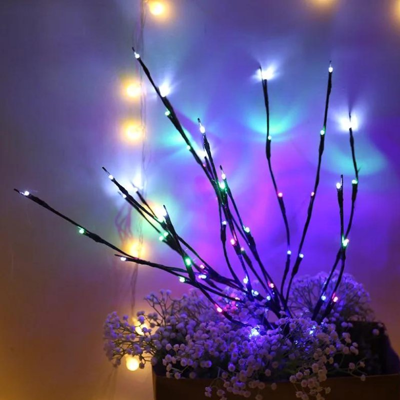 Árvore de Natal Galhos Iluminados Decorativo