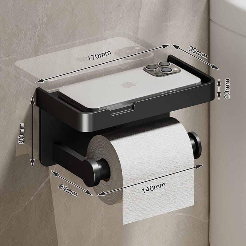Porta Papel Higiênico em Alumínio