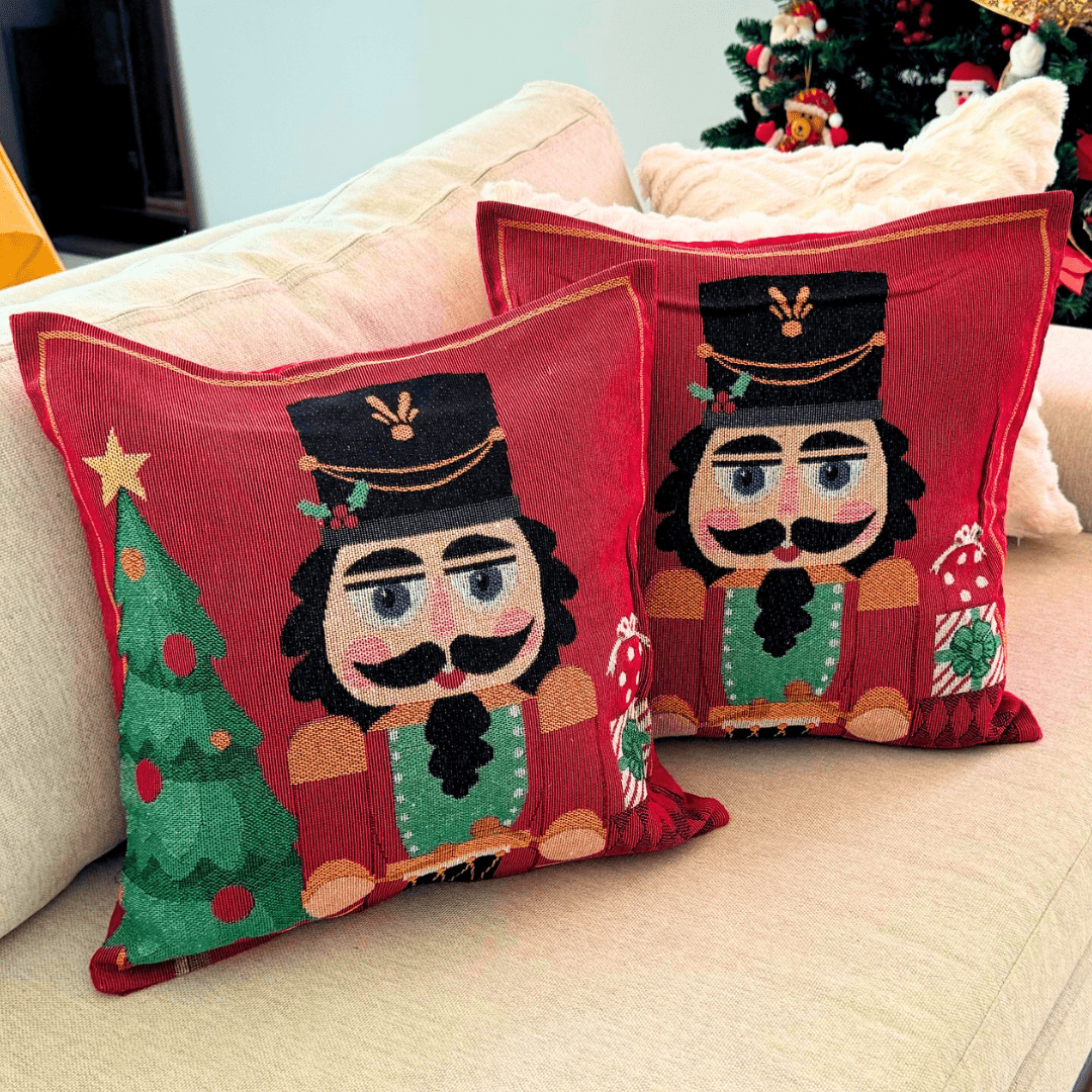 Capa de Almofada Soldado Chumbo