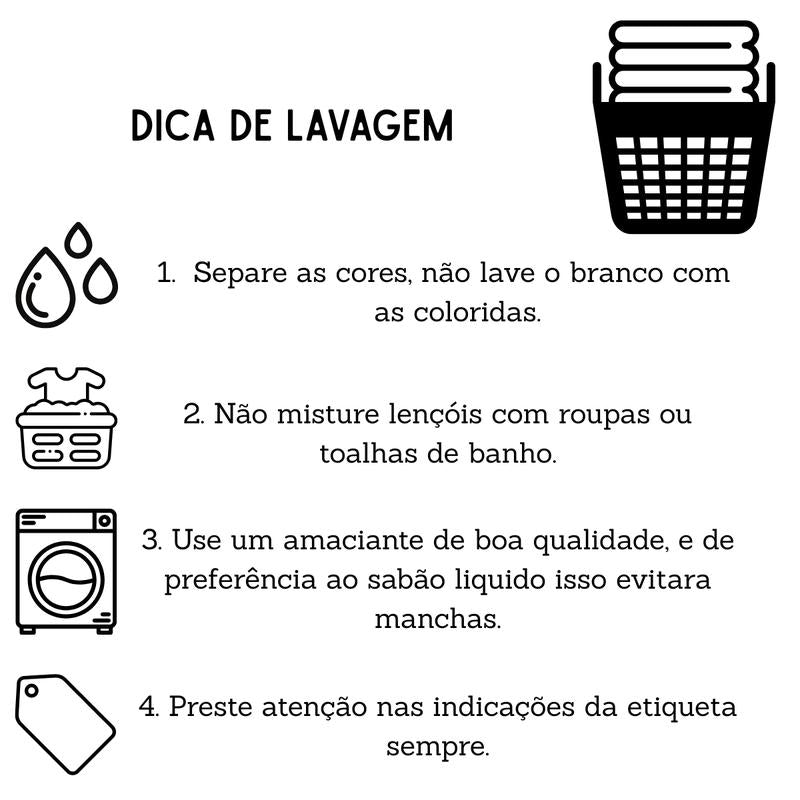 Jogo de Lençol Micro Percal 400 Fios - Zanatta
