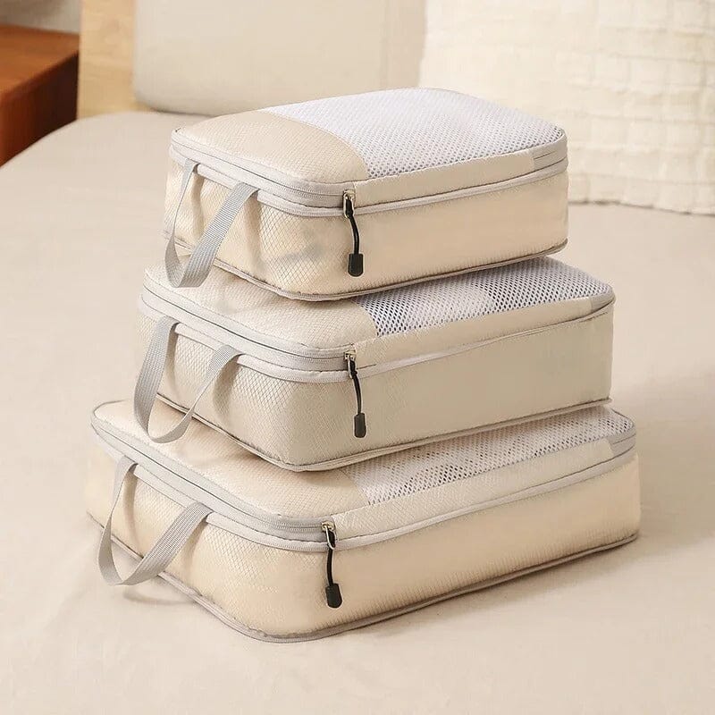 Kit de Bolsas Organizadoras Compressíveis - Voyage Essencial