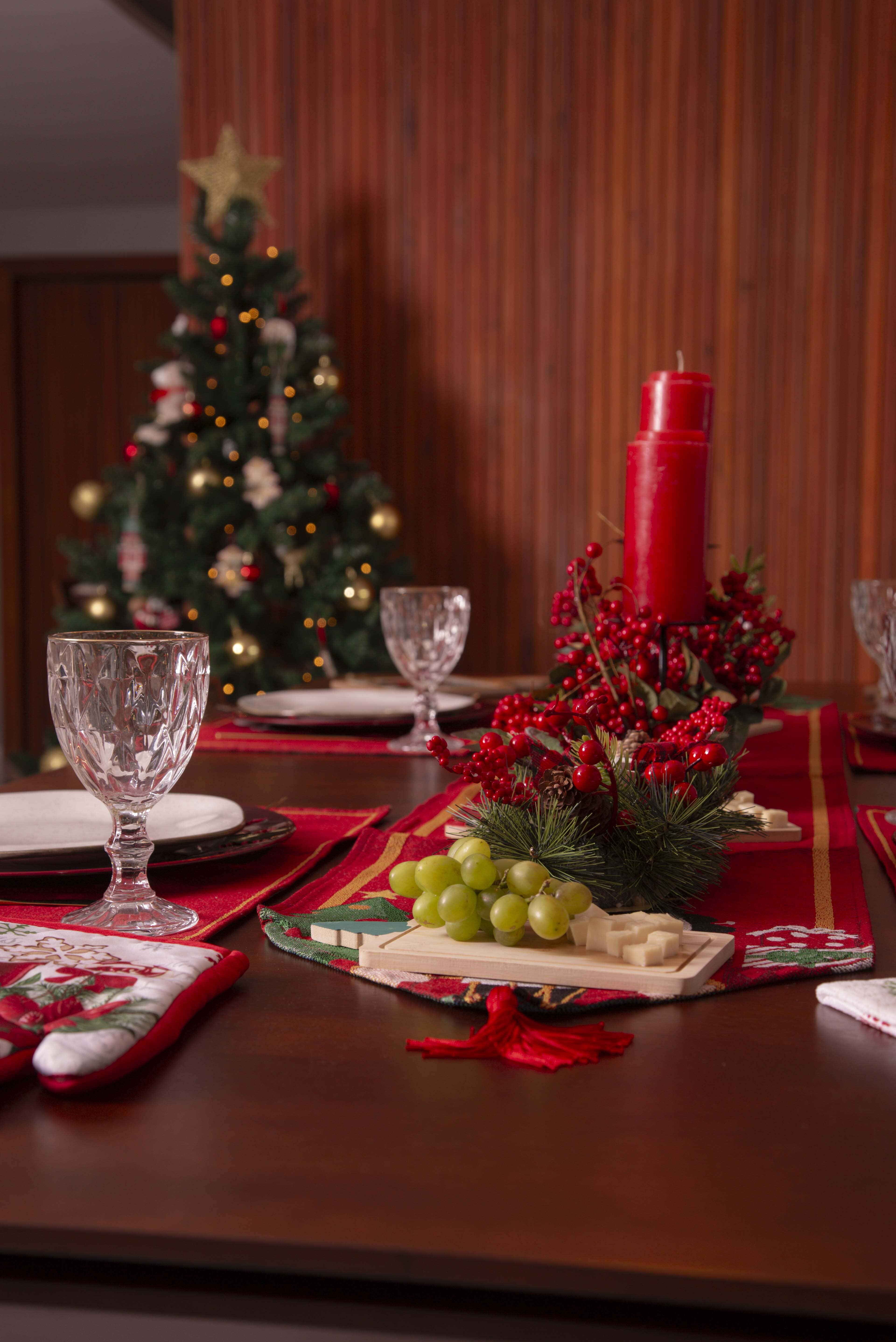 Tábua de Frios Natalina - Kit com 3pcs